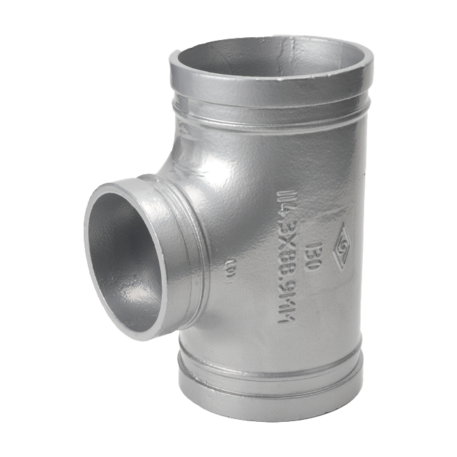 沟槽管件标准型沟槽三通